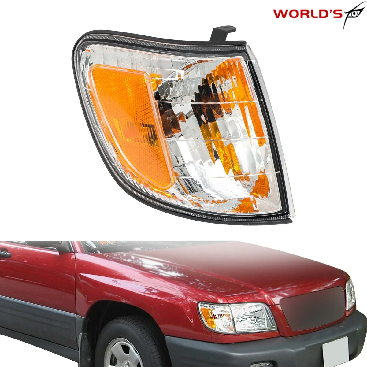 Corner Light for Subaru Forester (2001–2002) Front Turn Signal Passenger Side