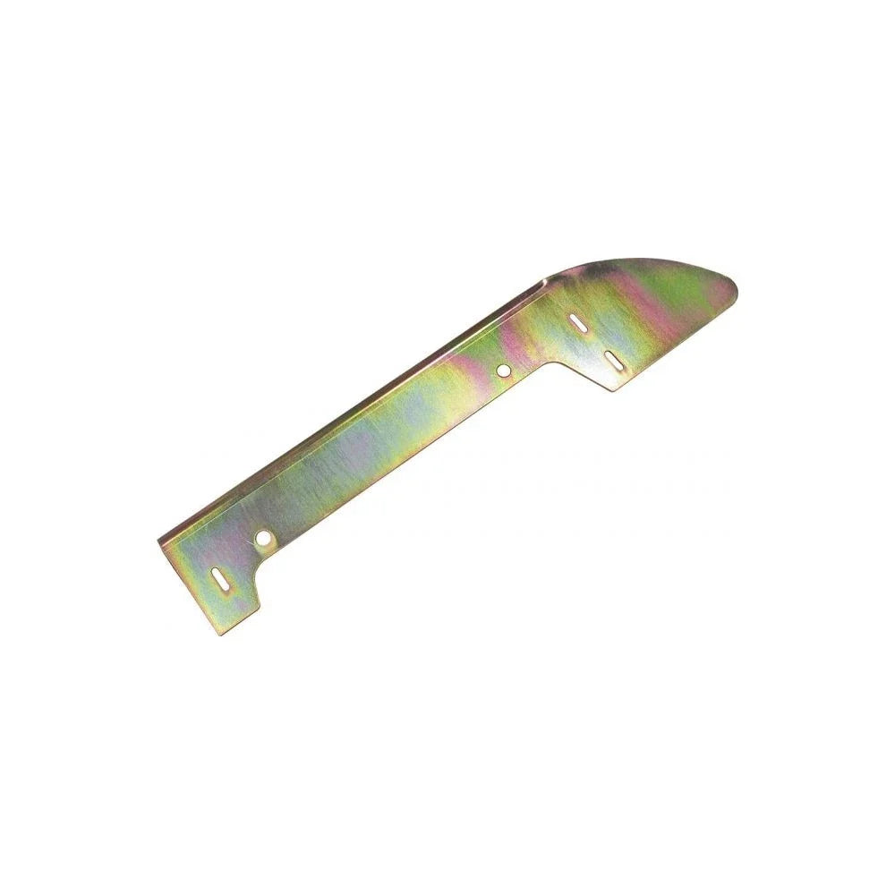 RH beveled edge deck plate for John Deere