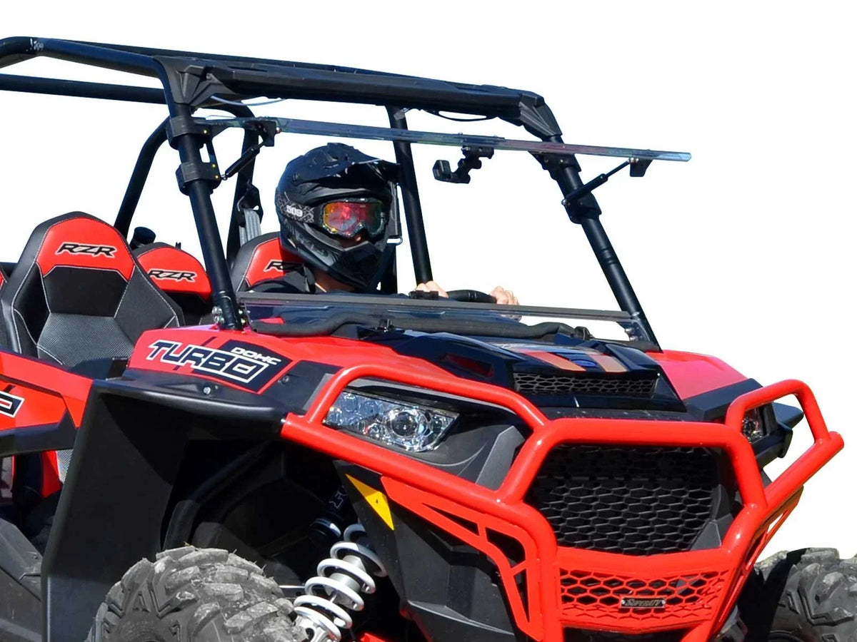 Scratch Resistant Flip Windshield (2014-2023) for RZR 1000 by Polaris