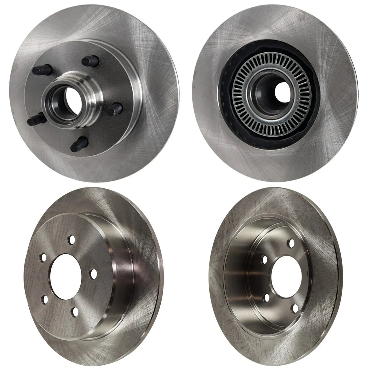 Front and Rear Brake Rotors for 1998-2002 Ford Ranger