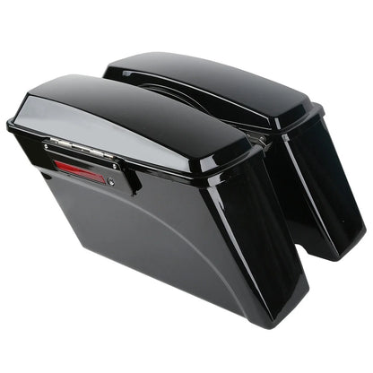 Hard Saddlebags & Bracket Kit for Dyna Super Glide 2008-2017