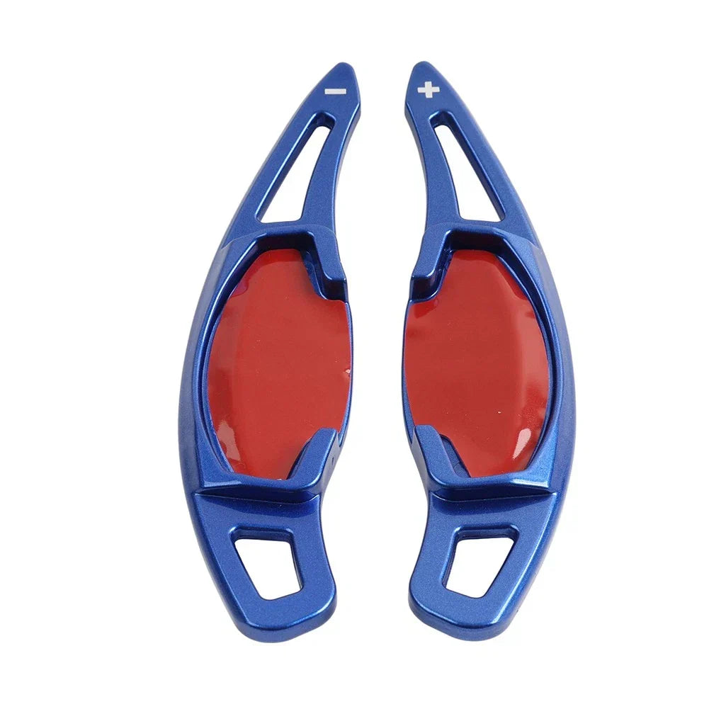 Blue Steering Wheel Shifter Paddle Extensions for Civic (2022 - )