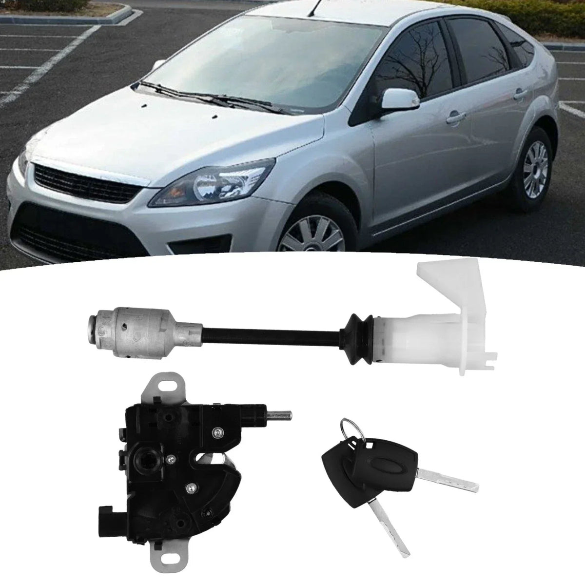 Replacement Bonnet Lock Set for Ford Focus