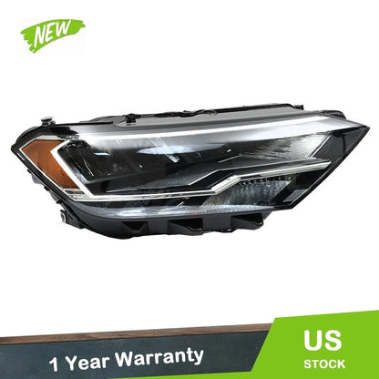 Passenger LED Headlight Assembly for Volkswagen Jetta 2019 to 2023