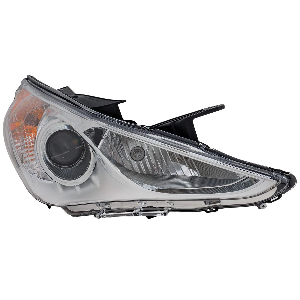 Right Headlight for Hyundai Sonata (2011–2014) Halogen CAPA White