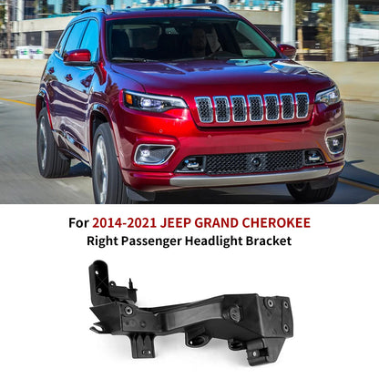 Passenger Side Headlight Bracket for Jeep Grand Cherokee 2014 to 2021