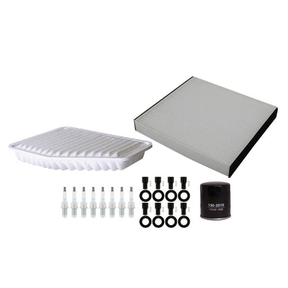 Denso Tune Up Kit & NGK 8 Spark Plug Boot for Lexus GS430 SC430 (2001–2010)