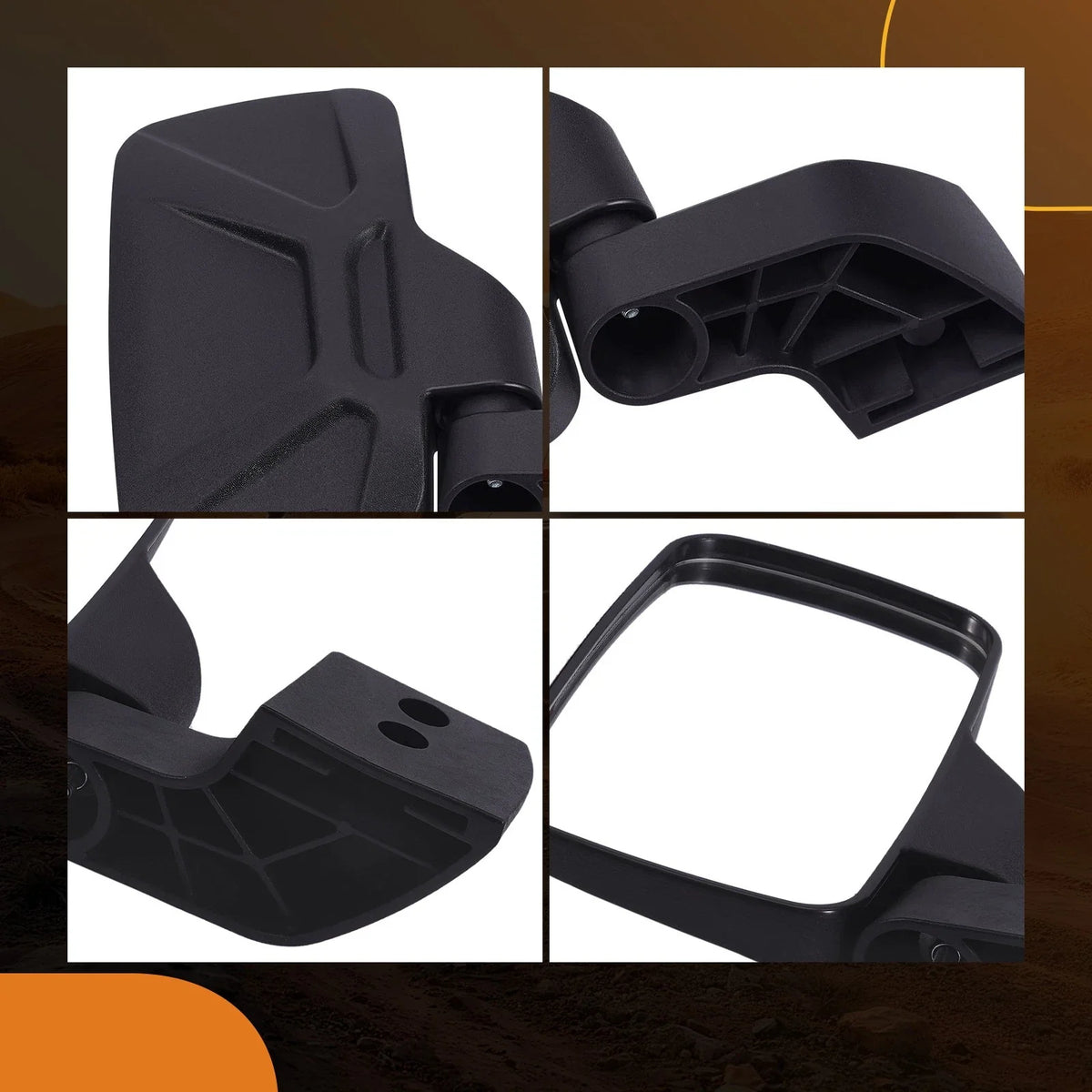 Door Mounted Side Mirrors for Ranger XP 1000 Polaris 2017-2024 2889241
