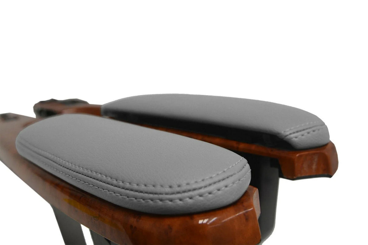 Leather Door Panel Armrest Cover for Toyota Sienna (2005–2010) Gray