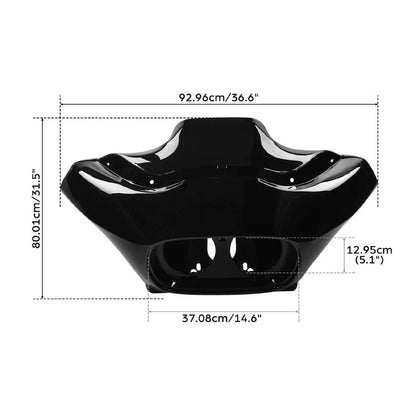 Inner Outer Fairings & 5.75'' Dual Headlight for Harley Road Glide (1998–2013)