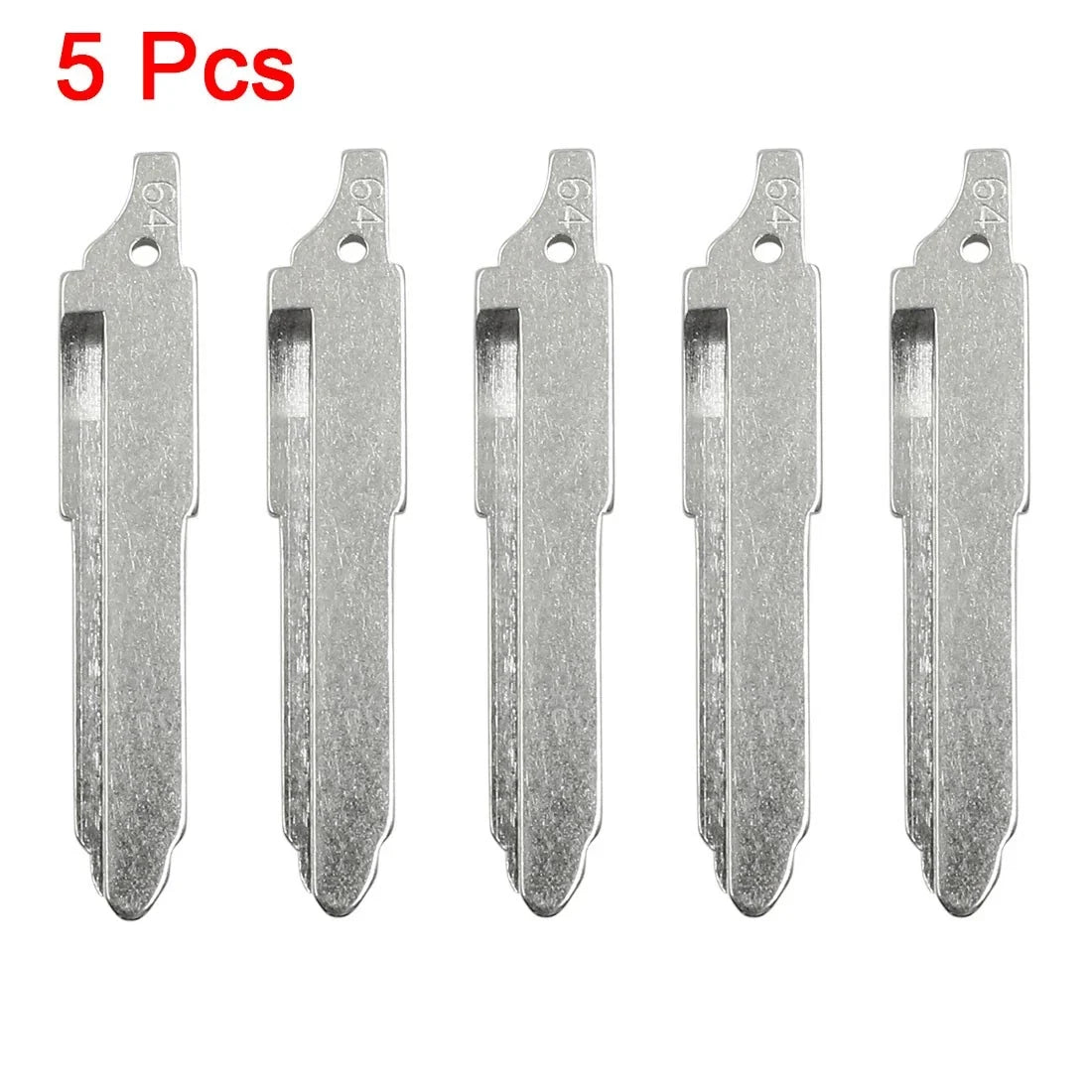 5pcs Metal Uncut Insert Blank Blade Key for Mazda 6 (2003–2012)