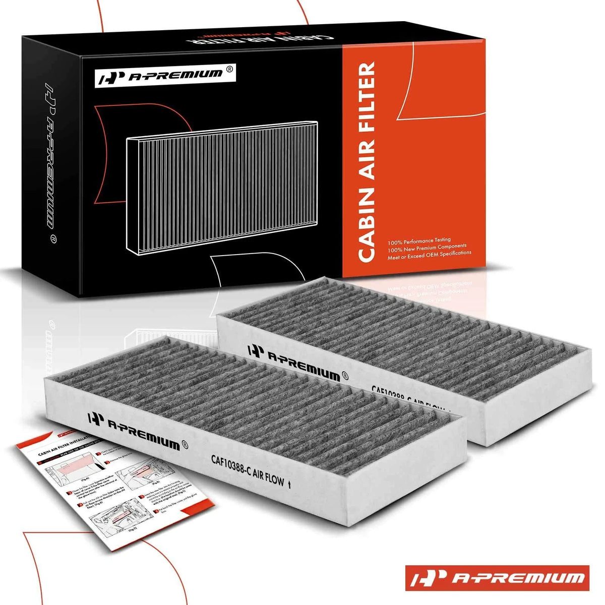 2X Activated Carbon Cabin Air Filter for Nissan Armada (2004–2021)