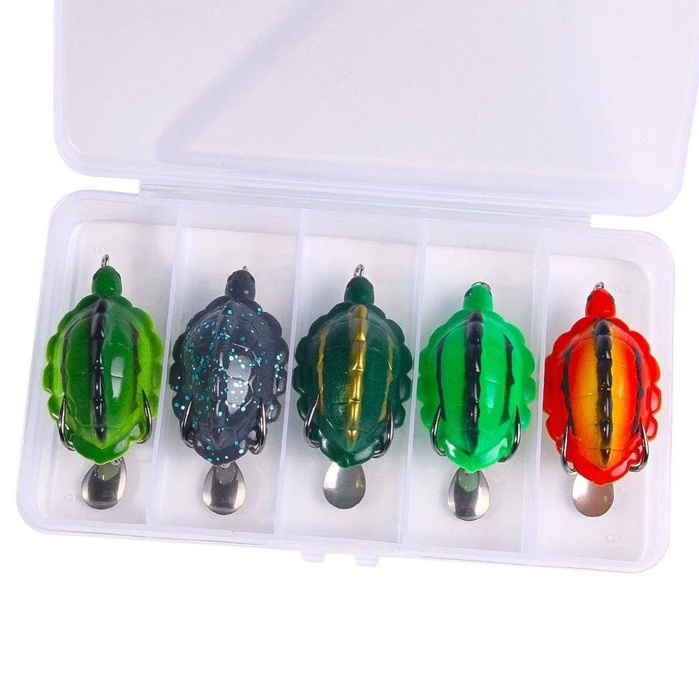 Silicone Frog Lure for Blackfish Fishing (5.5cm, 13.4g)