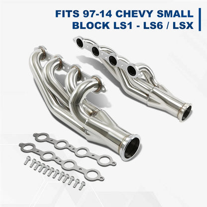 Exhaust Header for Chevy Small Block V8 LS1/LS2/LS3/LS6 (1997–2014)