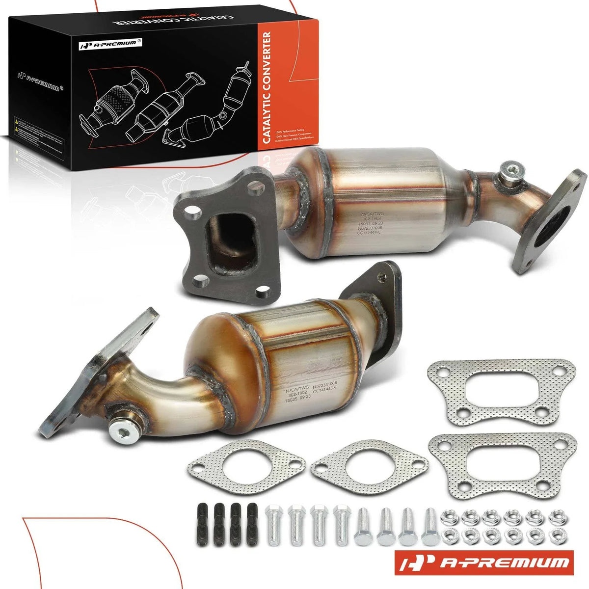 2X Catalytic Converters for Buick LaCrosse (2010–2016)