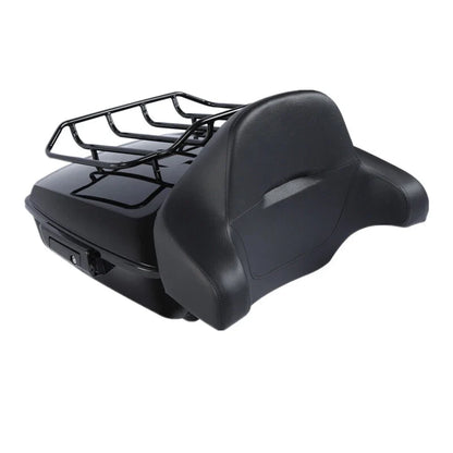 Trunk Rack Backrest Mount Plate for Harley Touring 2009-2013