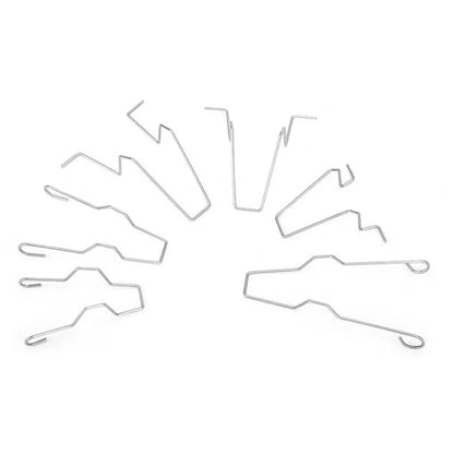 Set of 6 Metal Headlight Bulb Spring Clips Bracket for H1 H3 H4 H7 (OE: 5ZHSFULLKIT)