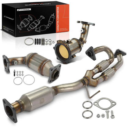3X Catalytic Converter for Nissan Murano (2003–2007) 3.5L