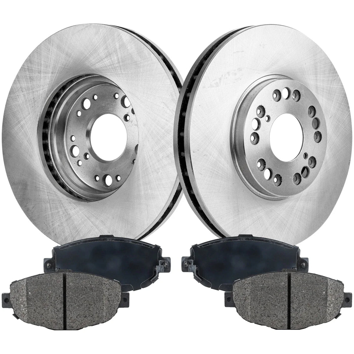 Front Solid Brake Rotor and Pad Kit for Lexus SC300 (1999-2000)