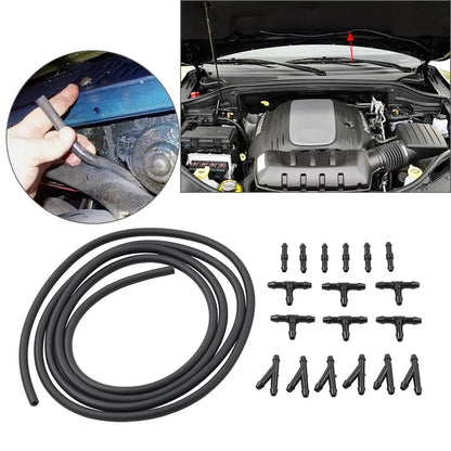 Washer Fluid Hose Kit 2M with Connector for Universal Fit Vehicles