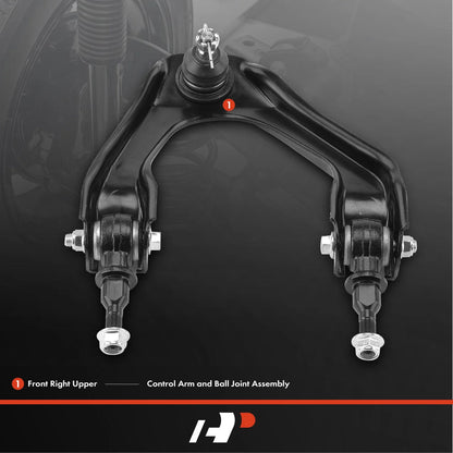 Front Right Control Arm with Ball Joint for Honda Accord (1990-1993)