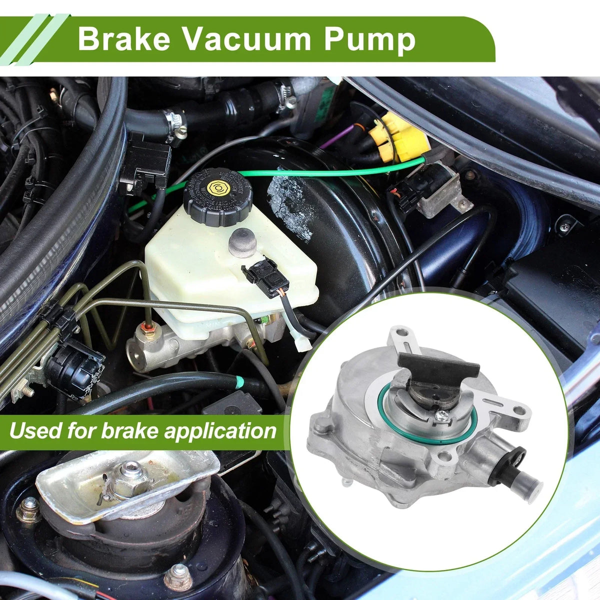Brake Vacuum Pump for 2004-2005 BMW 545i Engine