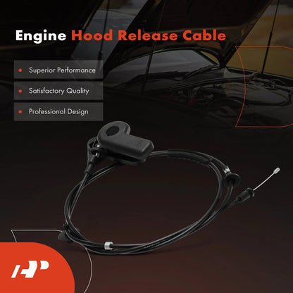 Hood Release Cable for Focus (2012-2018) & C-Max (2013-2018) with Handle