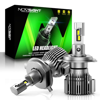 LED Headlight Bulbs Kit 9003 H4 100W 6500K Hi/Lo Beam - 2 Pack