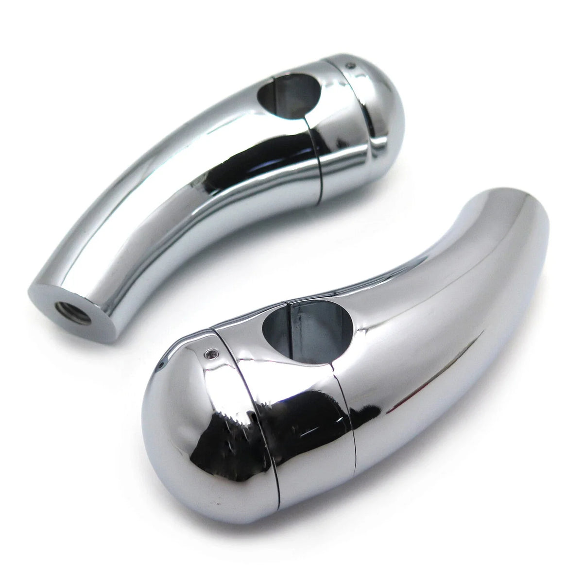 Universal Chrome Handlebar Riser Clamp 7/8" for Honda Harley Yamaha