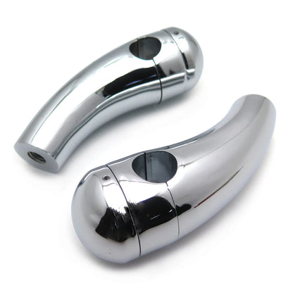 Universal Chrome Handlebar Riser Clamp 7/8" for Honda Harley Yamaha