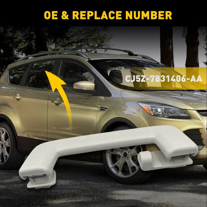 1PC Light Gray Roof Handle Pull Grab with Hook for Ford Escape (2012–2019)