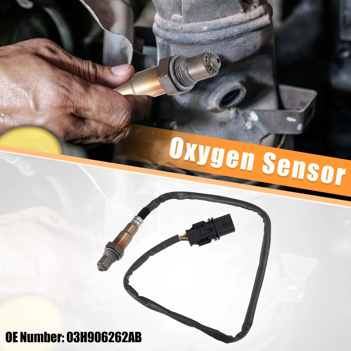 Front Right Oxygen Sensor for Audi A4 (2009–2016) No. 03H906262AB