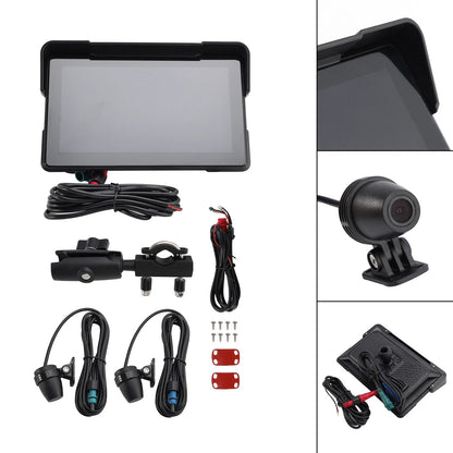 Wireless GPS Carplay 1080P Recorder for Universal Scooters Motorcycles