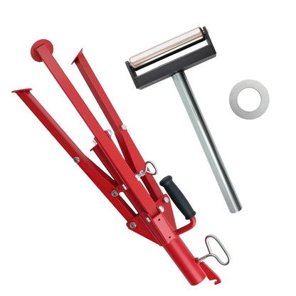 Universal Adjustable Roller Stand Jack 2500lbs, Height Range 27.6-52in