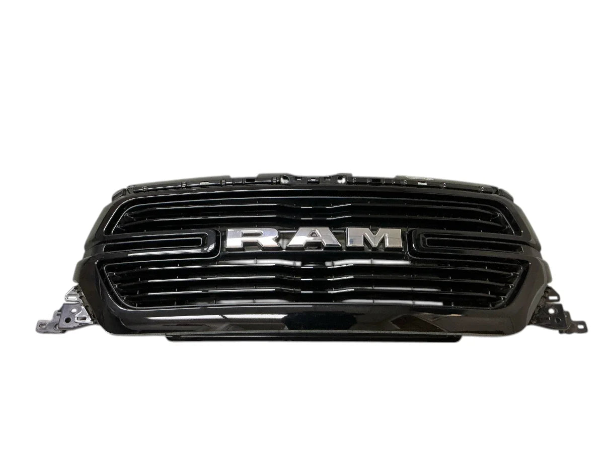 Front Upper Bumper Grille for RAM 1500 (2019–2024) Black Metallic