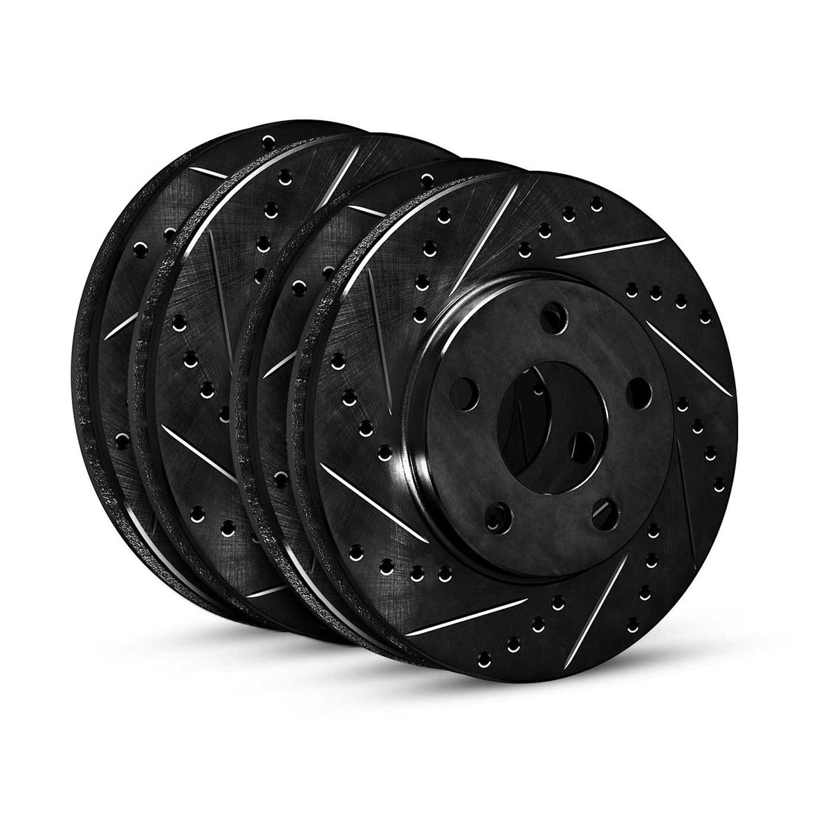 Brake Discs Set of 4 for Honda Accord Coupe
