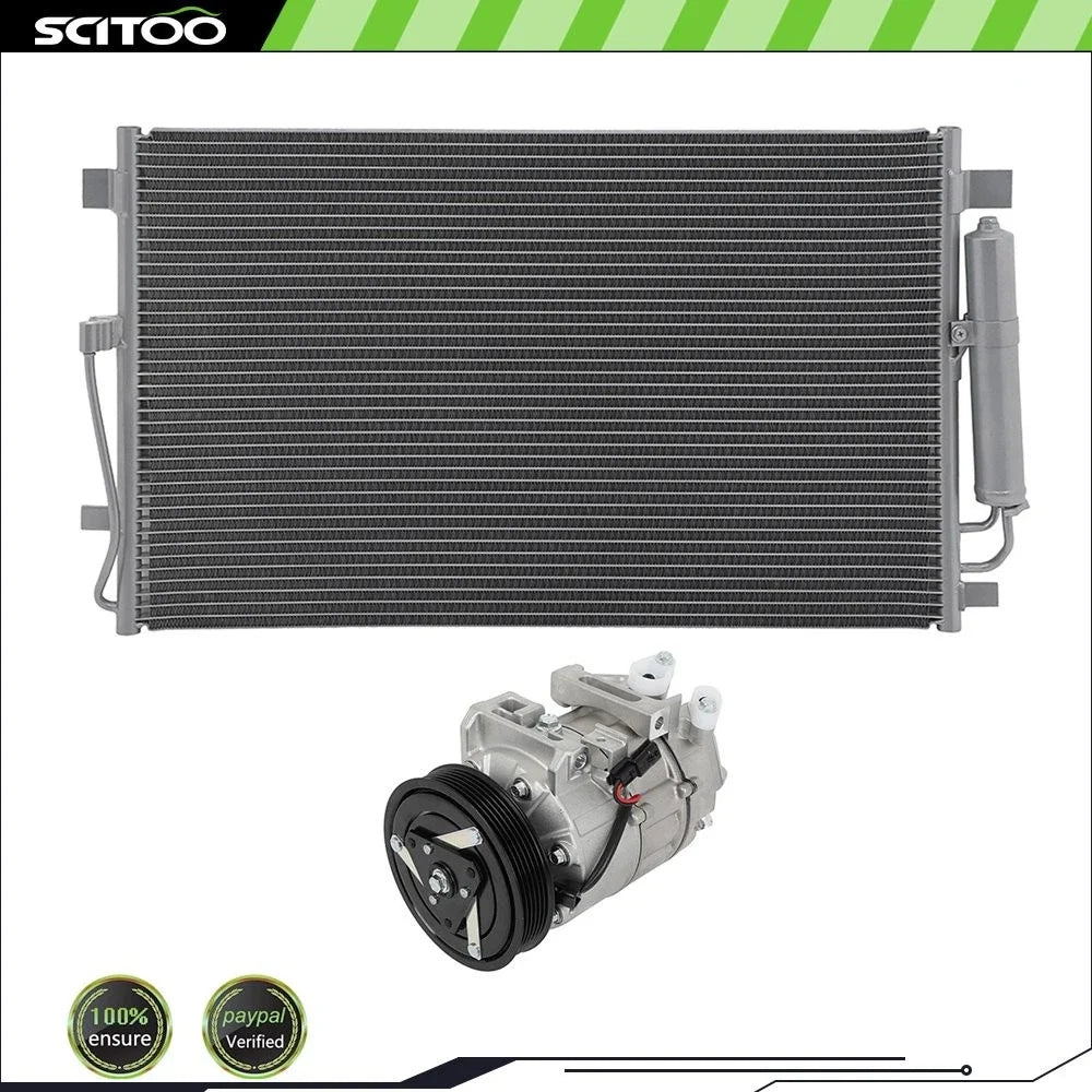 Compressor and Condenser for Nissan Altima (2007 to 2012)