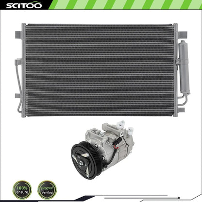 Compressor and Condenser for Nissan Altima (2007 to 2012)