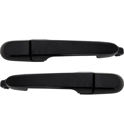Exterior Door Handle Set for Hyundai Accent (2006–2011) - Rear Left & Right