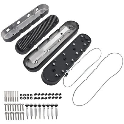 LS Engine Valve Covers (LS1, LS2) - 2pc Fabricated Aluminum