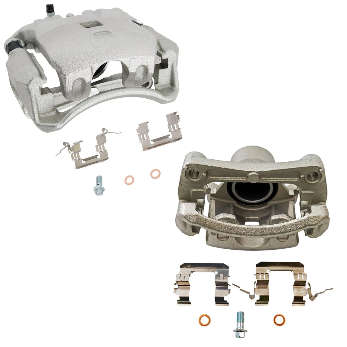 2X Front Brake Calipers for Nissan Sentra (2007–2019)