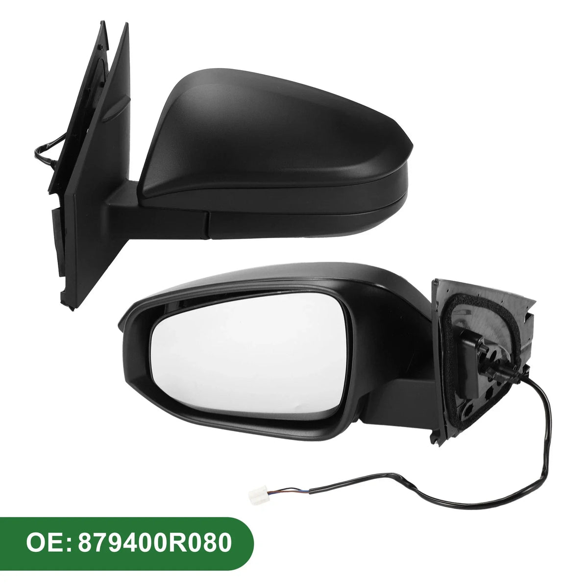 Left Side Door Mirror for Toyota RAV4 (2013–2015) Manual Folding Black