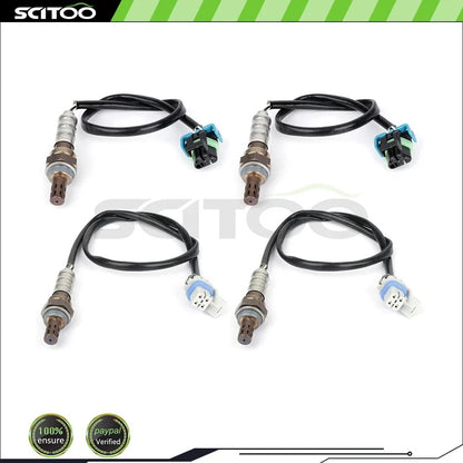 4 Oxygen O2 Sensors for Cadillac Escalade 6.0L 2003-2006 Upstream/Downstream