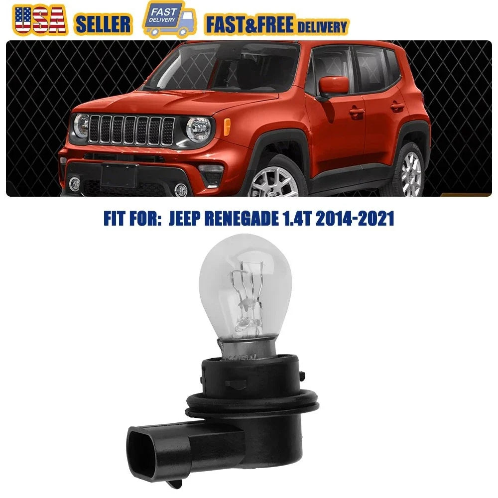 Front DRL Daytime Running Light Bulb Socket for Jeep Renegade (2015–2023)