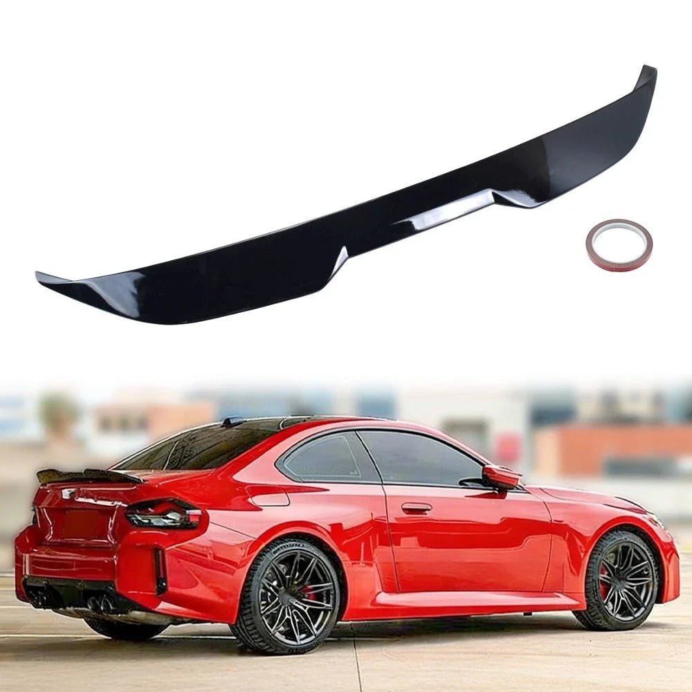 Trunk Spoiler MP Style in Gloss Black for BMW G42 M240i M2 G87 2022-2026
