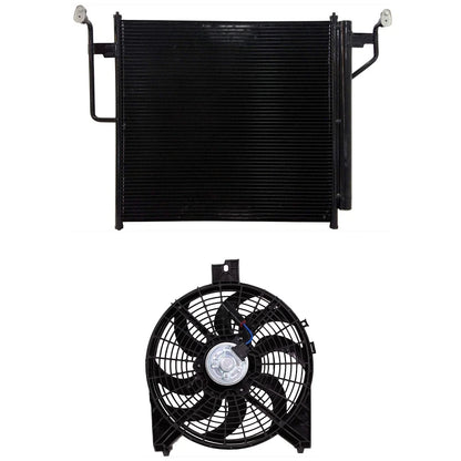A/C Condenser for Nissan Armada & Titan, Infiniti QX56 2006-2010