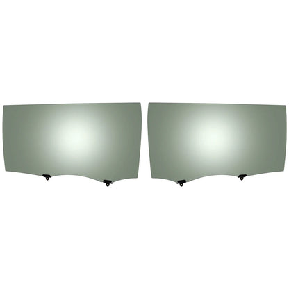 2-Piece Door Glass Set for Toyota Sienna