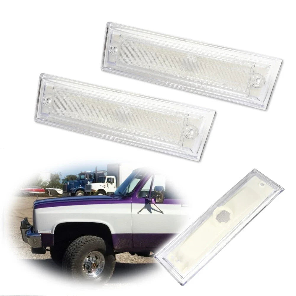 Clear Euro Style Front Side Marker Light for Chevy Blazer GMC Jimmy
