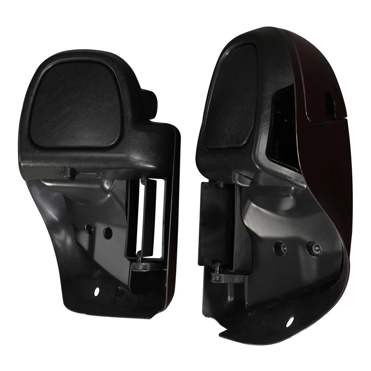 Lower Vented Fairings for Harley Touring (2014–2024) - Midnight Crimson