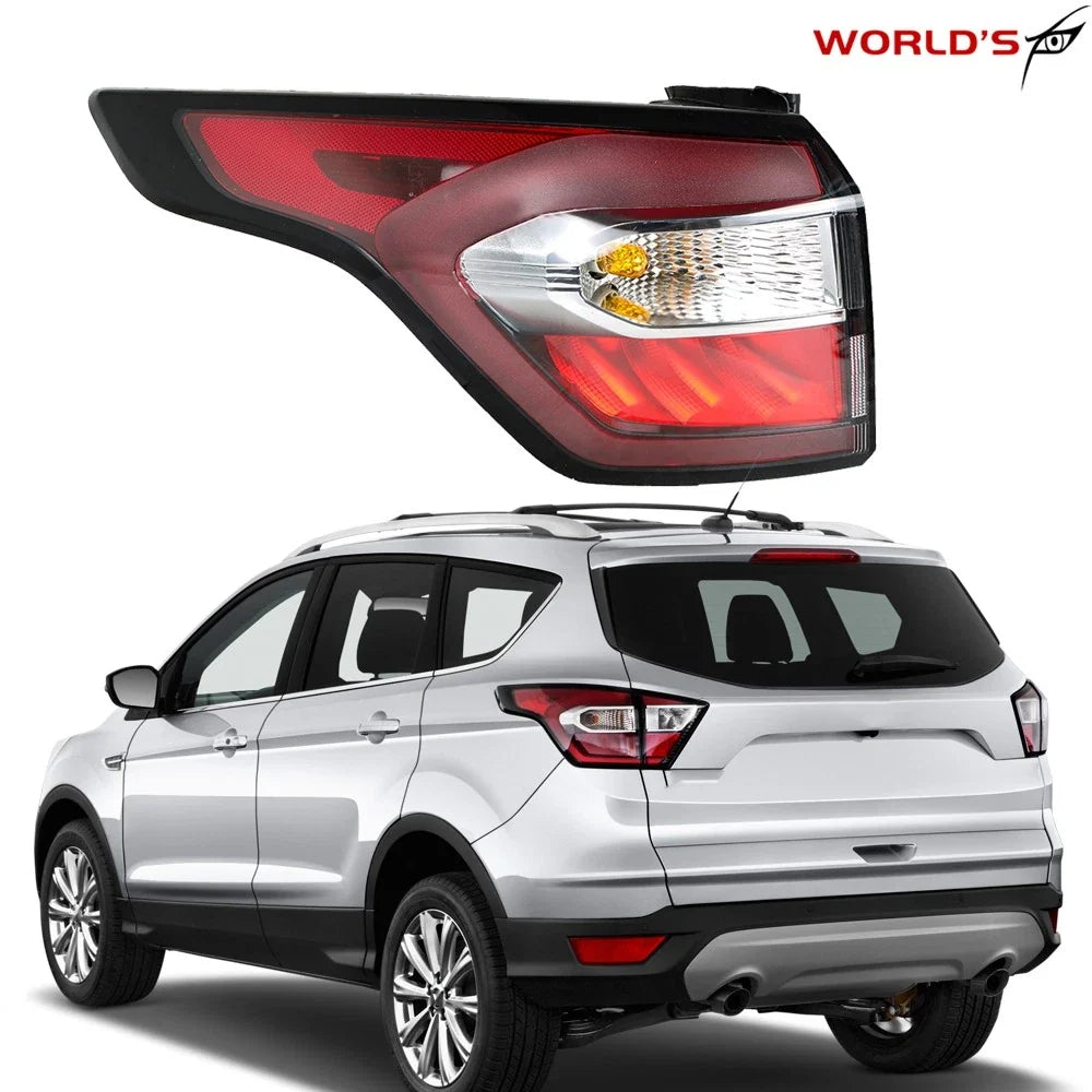 Left Outer Side Rear Tail Light for Ford Escape Kuga (2017–2019)